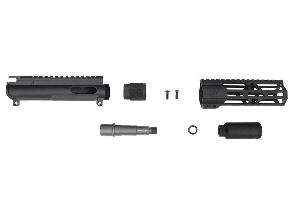 9mm 'Stinger Series' 3.5"- 4.5" Overall Nitride Upper Kit / 1:10 Twist / 6.5" MLOK Handguard (Z40578)