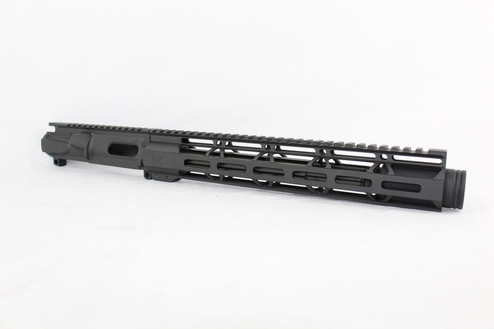 Z9 'Stinger PDW' 9mm Assembled Upper Receiver | 10" Nitride Barrel | 12" M-LOK Handguard | Zaviar Flash Can Muzzle Device