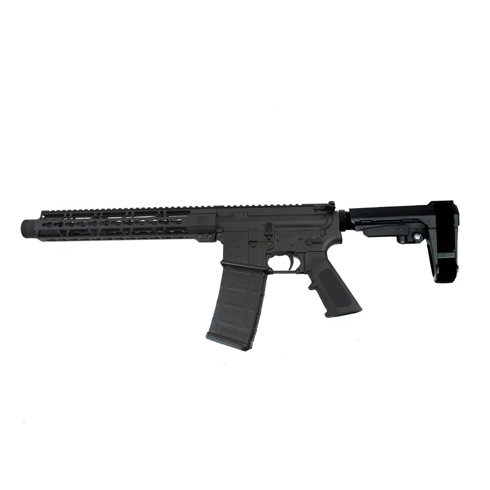 5.56 Nato 'Operator Series' 10.5" Nitride Complete Pistol / 1:7 Twist / SBA3 Brace / 12" KeyLock Handguard