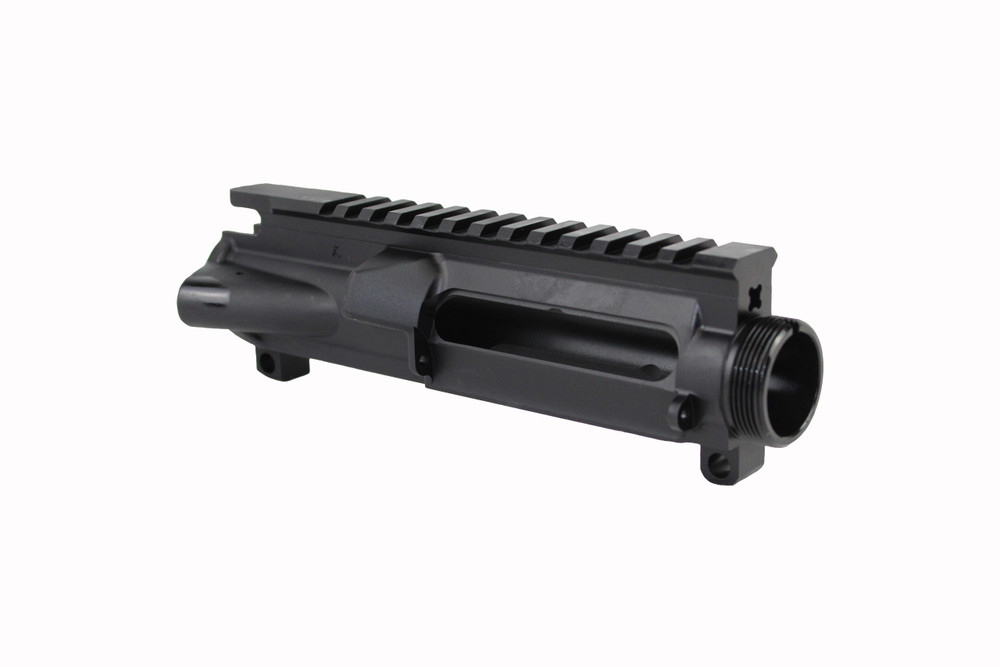 AR-15 Black Anodized Stripped Upper Receiver - 3 Pack