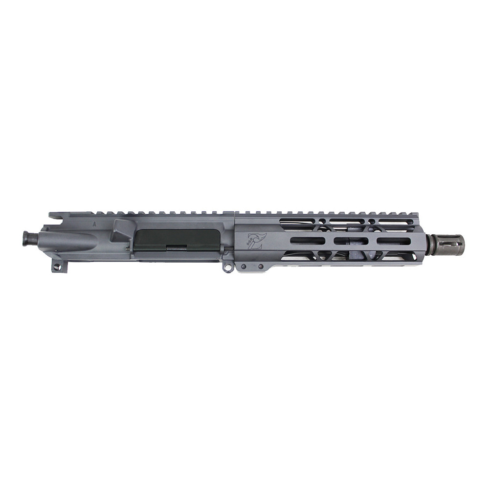 Zaviar Firearms 5.56 Nato 'Operator Series' 7.5" Nitride Upper Receiver / 1:7 Twist / 7" MLOK Handguard / Sniper Grey / A2 (Z70947)