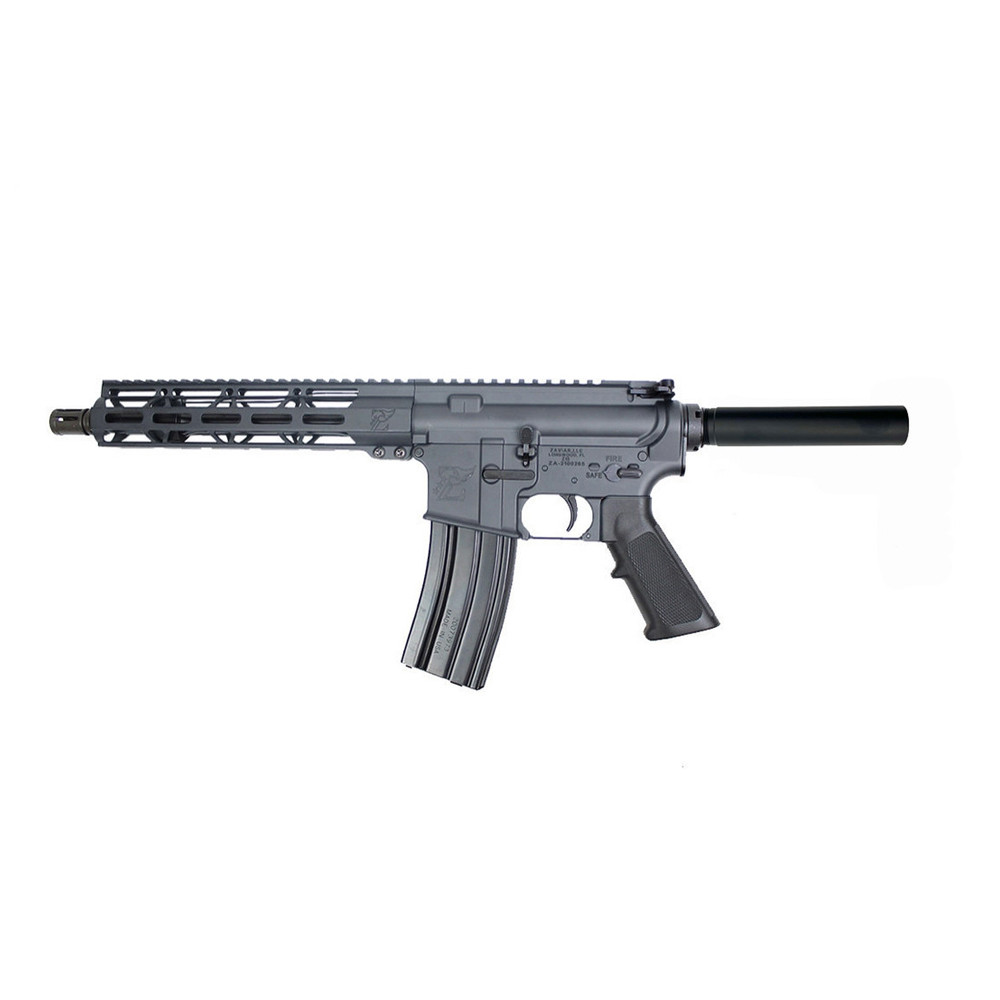Zaviar Firearms 5.56 Nato 'Operator Series' 10.5" Complete Pistol / 1:7 Twist / 10" MLOK Handguard / Pistol Tube/ Sniper Grey