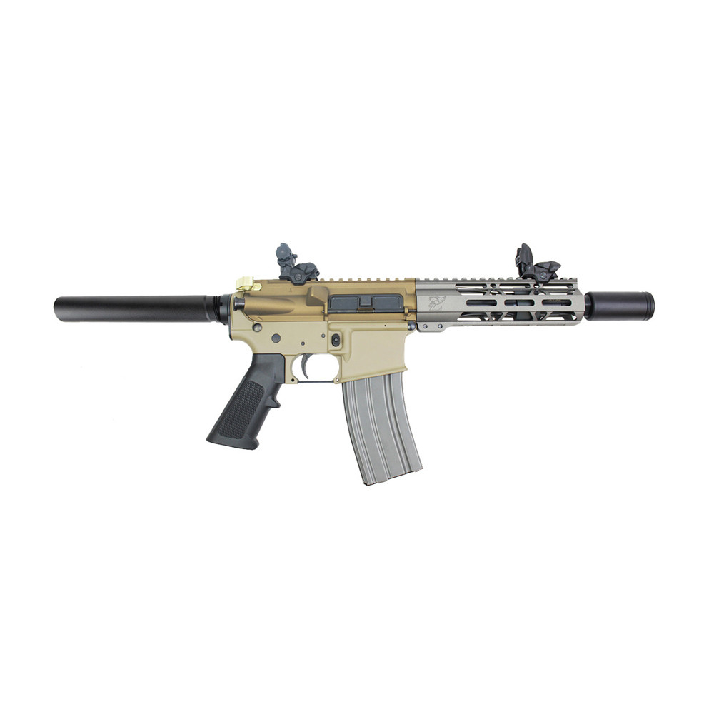 Zaviar Firearms 5.56 Nato 'Special Ops'  7.5" Complete Pistol / 1:7 Twist  / 9.5" Mlok  Handguard  / Pistol Tube / Olympus9 Flip Ups