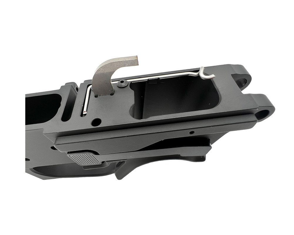 Zaviar Firearms AR-9 Lightweight Billet 6061 Custom Cut ** ARMOR BLACK** Lower Receiver