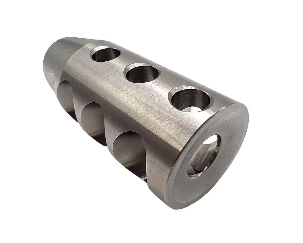 Zaviar Firearms 5/8 x 24 Threaded Stainless Steel Competition Breaker 