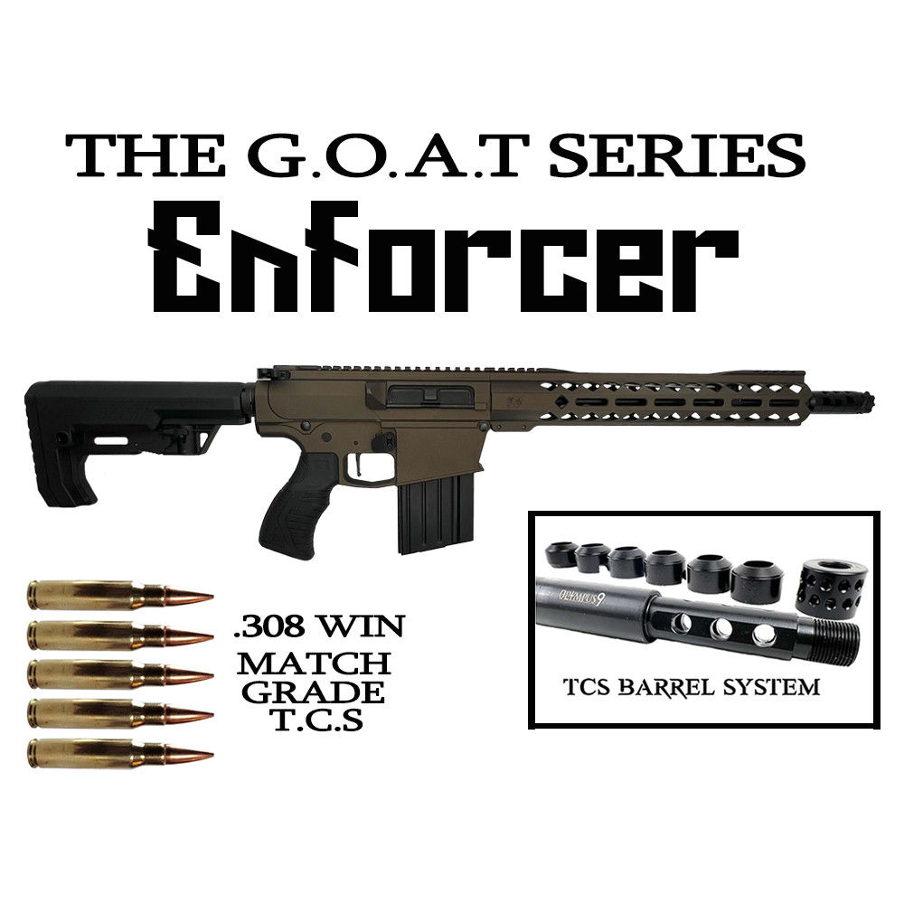 G.O.A.T Series ENFORCER / TCS Match Grade .308 WIN 16