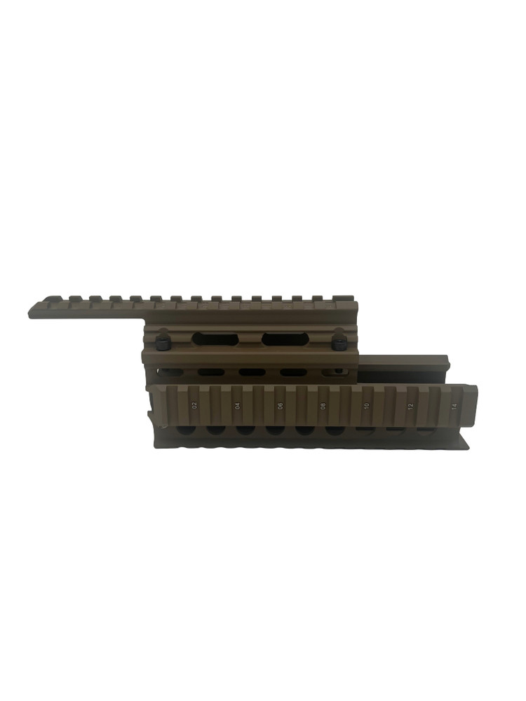 AK47 FDE - TAN - Quad Rail 