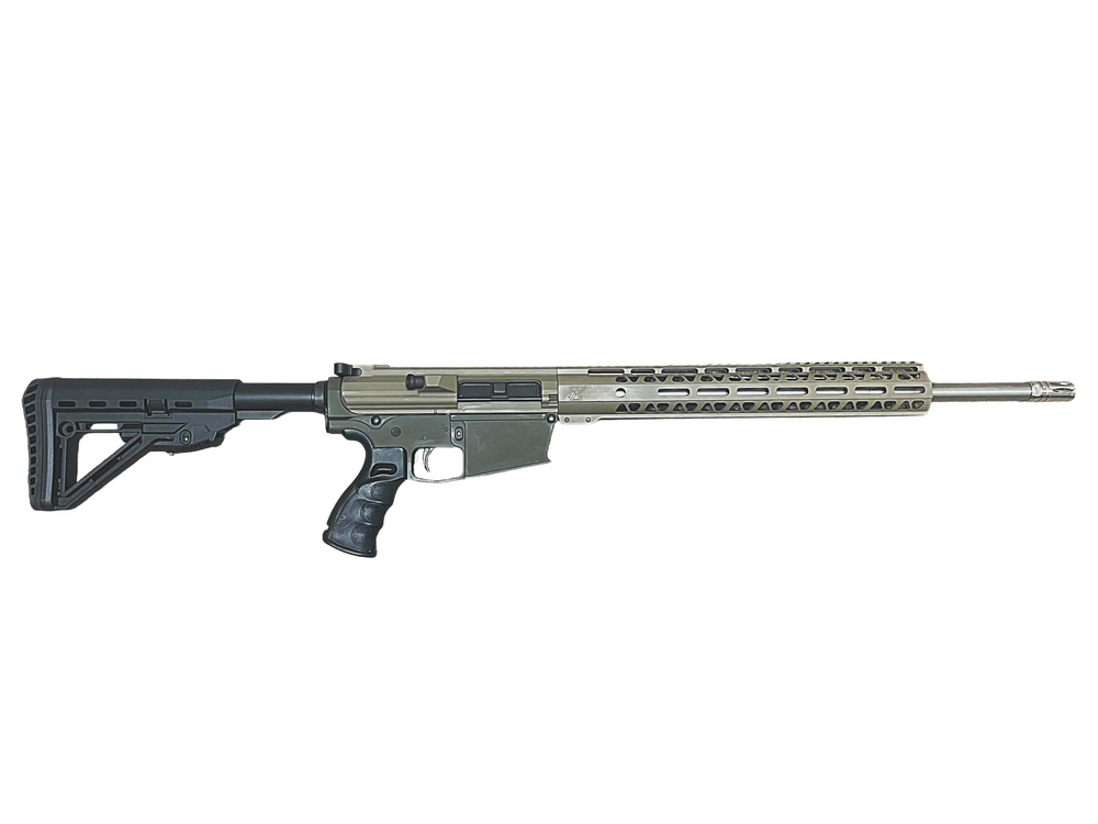 Zaviar  .308 / 20'' SS Barrell / Complete Rifle / 1:10 / 15'' MLOCK Handrail / ODG / FDE / Flash Hider Break
