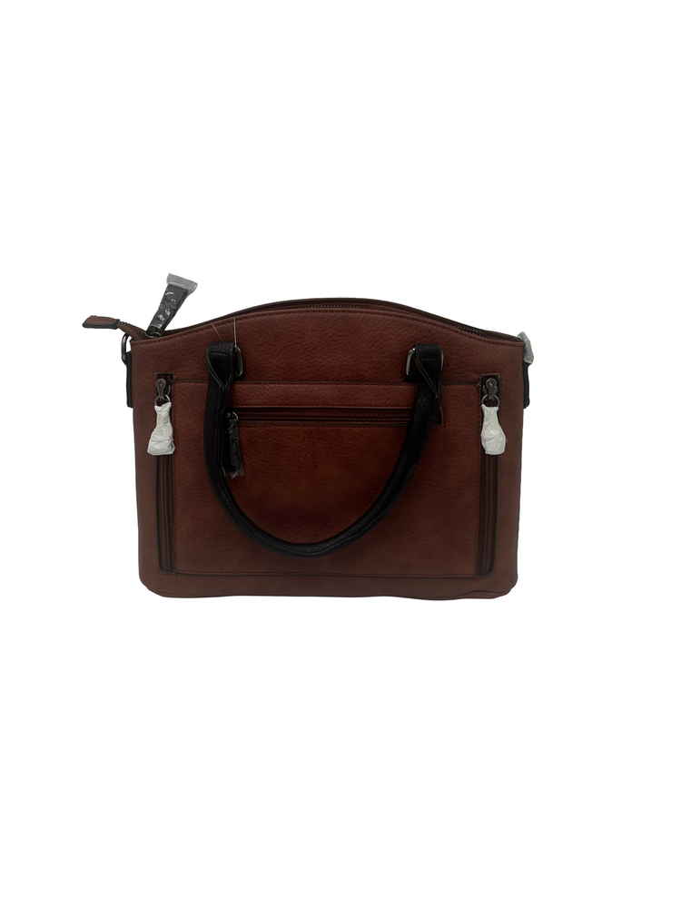 Lady Conceal - Full Grain Genuine Leather / Concealed Carry Satchel