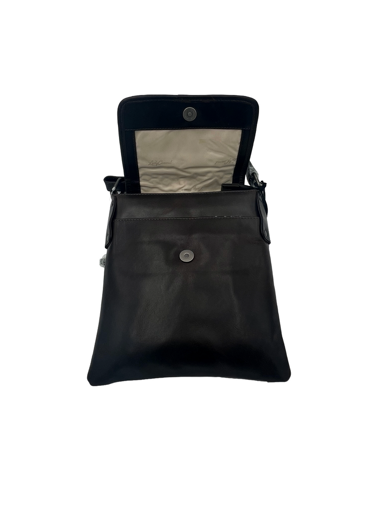 Lady Conceal - Full Grain Genuine Leather / Concealed Carry Satchel