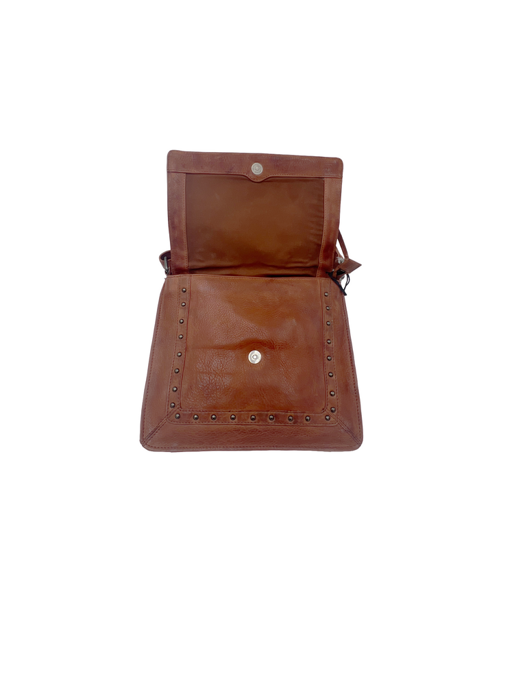 Lady Conceal - Full Grain Genuine Leather / Concealed Carry Satchel