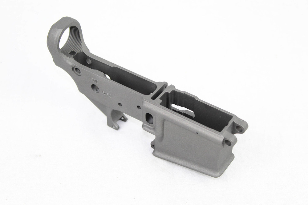 Zaviar Sniper Grey CERAKOTED MIL-SPEC AR15 Stripped Lower Receiver