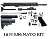 Zaviar Firearms 5.56 Nato 16" Nitride Upper / 1:8 Twist / 12"Slant MLOK Handguard