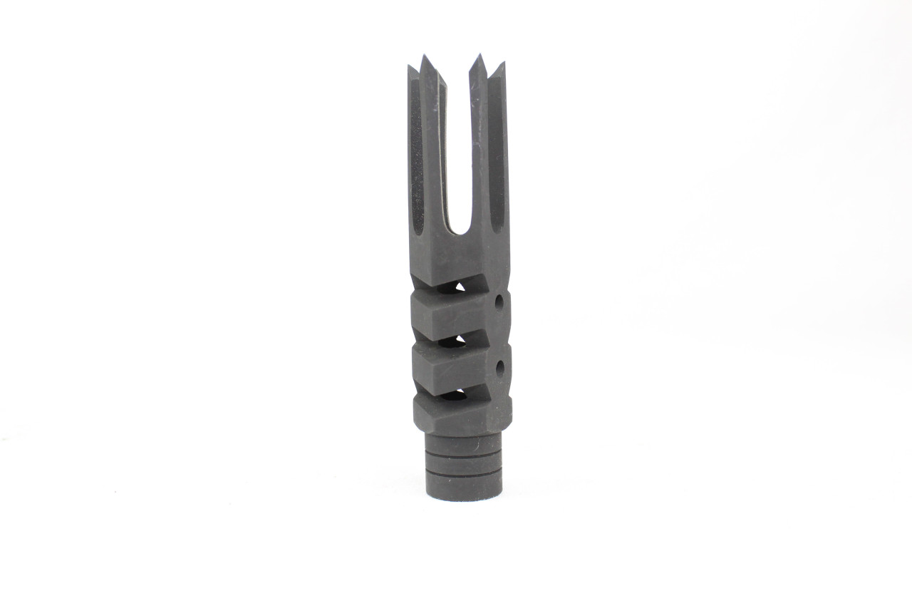 ZAVIAR 5/8x24 THREADED BLACK ZOMBIE SLAYER MUZZLE BRAKE