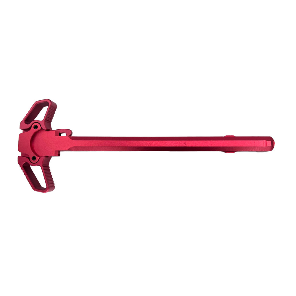ZAVIAR AMBIDEXTROUS CHARGING HANDLE / RED ALUMINUM