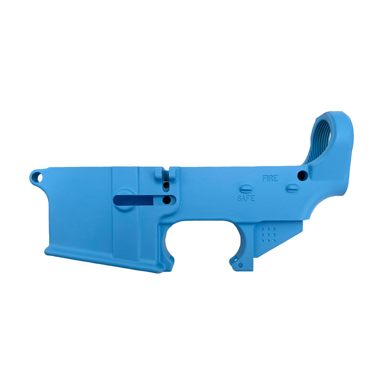 ZAVIAR Blue Raspberry CERAKOTED FORGED 80% LOWER RECEIVER