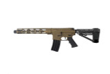 Zaviar Firearms 5.56 Nato 'Operator Series' 10.5" Nitride Complete Pistol / 1:8 Twist / SBA4 Brace / 12" Mlok / Burnt Bronze