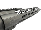 RAMPAGE TCS Match Grade 9 MM 16" Nitride Complete Rifle With Intergraded TCS / 1:10 Twist / 12" MLOK Handguard / Tungsten Gray 