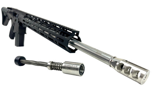 Zaviar Firearms GEN2 AR10 .308 Win 'Condor Series' 20" Stainless Steel Complete Rifle / Comp / 1:10 Twist / 15" MLOK Handguard/ Achilles Stock