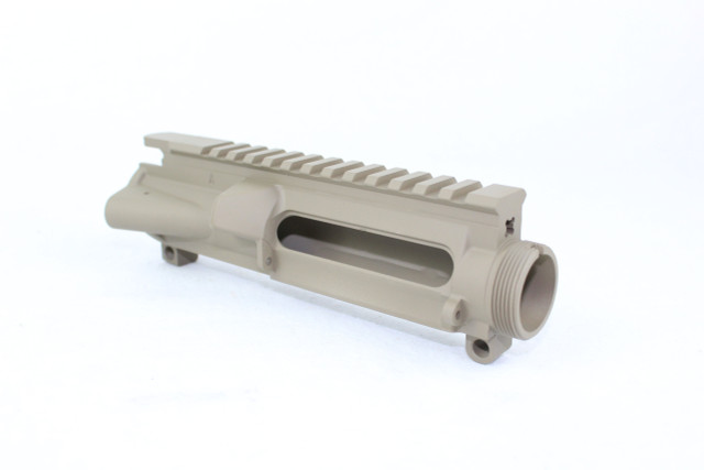 ZAVIAR FDE CERAKOTED MIL-SPEC AR15 STRIPPED UPPER RECEIVER