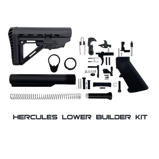 Zaviar Firearms Hercules Buttstock Lower Build Kit with Lower Parts Kit 