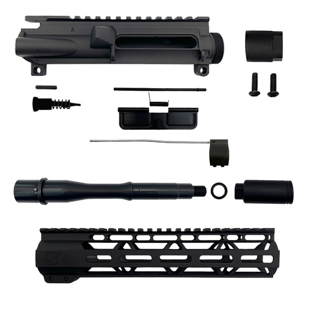 ZAVIAR 7.5" 7.62x39 NITRIDE UPPER KIT / 1:10 TWIST /10" MLOK HANDGUARD