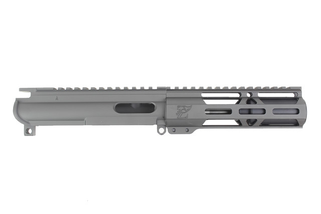 9mm 'Stinger Series' 3.5" - 4.5" Overall Nitride Upper Receiver / 1:10 Twist / 6.5" MLOK Handguard