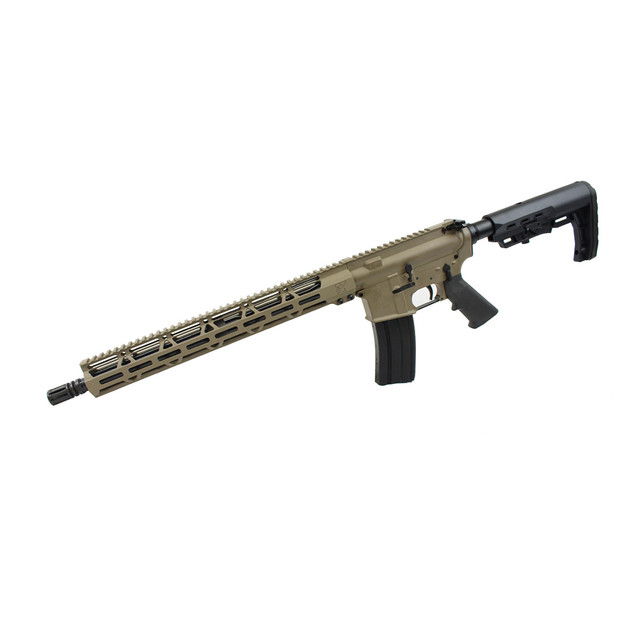 5.56 Nato 'Operator Series' 16" Government Complete Rifle / 1:8 Twist / 15" MLOK Handguard / FDE 