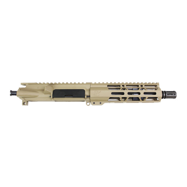 Zaviar Firearms 5.56 Nato 'Operator Series' 7.5" Nitride Upper Receiver / 1:7 Twist / 7" MLOK Handguard / FDE / A2 (Z70951)