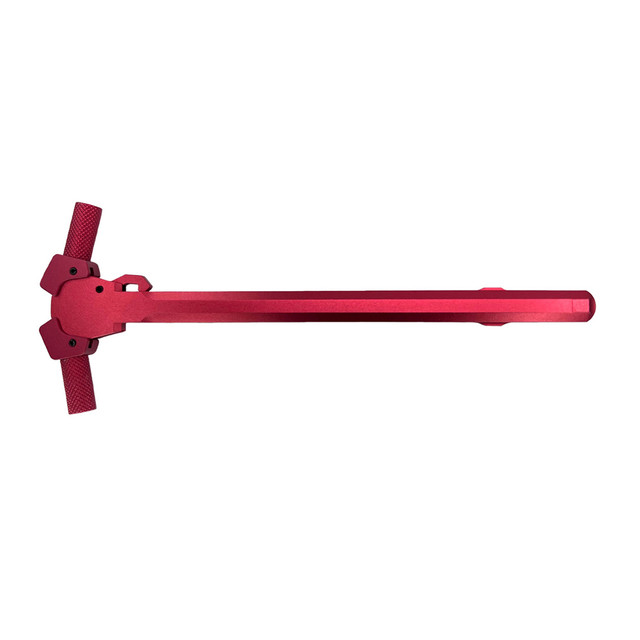 ZAVIAR AMBIDEXTROUS CHARGING HANDLE / RED ALUMINUM