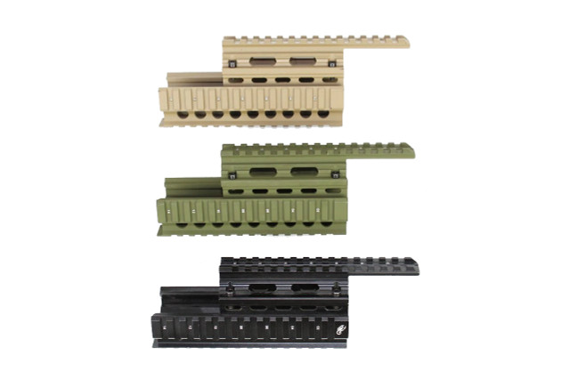 Zaviar 2 Piece Aluminum AK Quad Rail Handguard