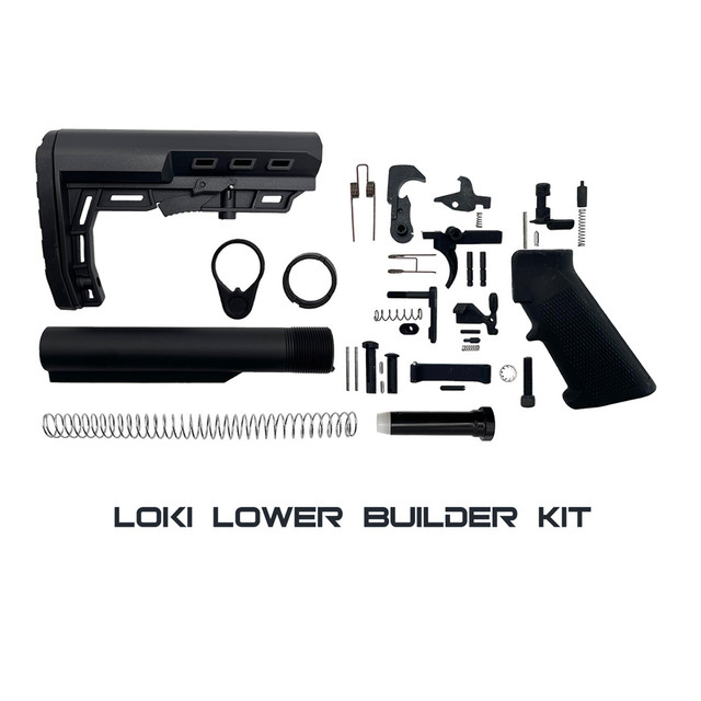 Zaviar Alpha Buttstock Lower Build Kit / Lower Parts Kit - .223