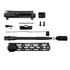 ZAVIAR 10.5" 5.56 NATO NITRIDE UPPER KIT / 1:7 TWIST / 10" MLOK HANDGUARD