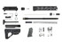 .223 Wylde 'Operator Series' 16" Nitride Match Grade Builder Kit / 1:8 Twist / 12" MLOK Handguard
