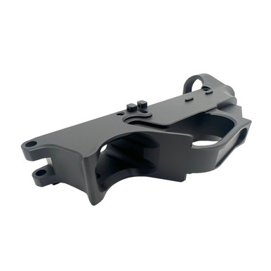 AR-9 Lightweight Billet 6061 Custom Cut ** ARMOR BLACK** 80% Lower
