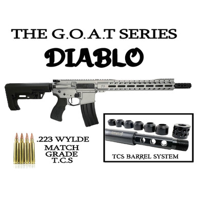 G.O.A.T Series DIABLO / TCS Match Grade .223/5.56 Wylde 16
