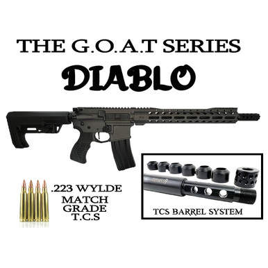 G.O.A.T Series DIABLO / TCS Match Grade .223/5.56 Wylde 16
