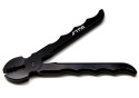 STRC CNC Machined Aluminum Shock Shaft Pliers, Stealth Black 