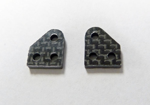 CARBON FRONT SHOCK MOUNTS (pr)
