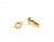 GOLD BATTERY BULLETS (2) LOW PROFILE 5 TO 4mm