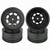 DE RACING One (1) set of wheels (BLACK) for use on Traxxas Slash (front only).  These wheels are for the Traxxas Slash trucks (front only).   Sold in sets of four (4).