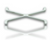 J&T TOP WING "X" BRACE (WHITE)