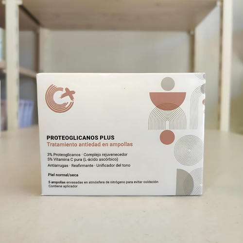 PROTEOGLICANOS PLUS – TRATAMIENTO ANTIEDAD EN AMPOLLAS 8X2ML