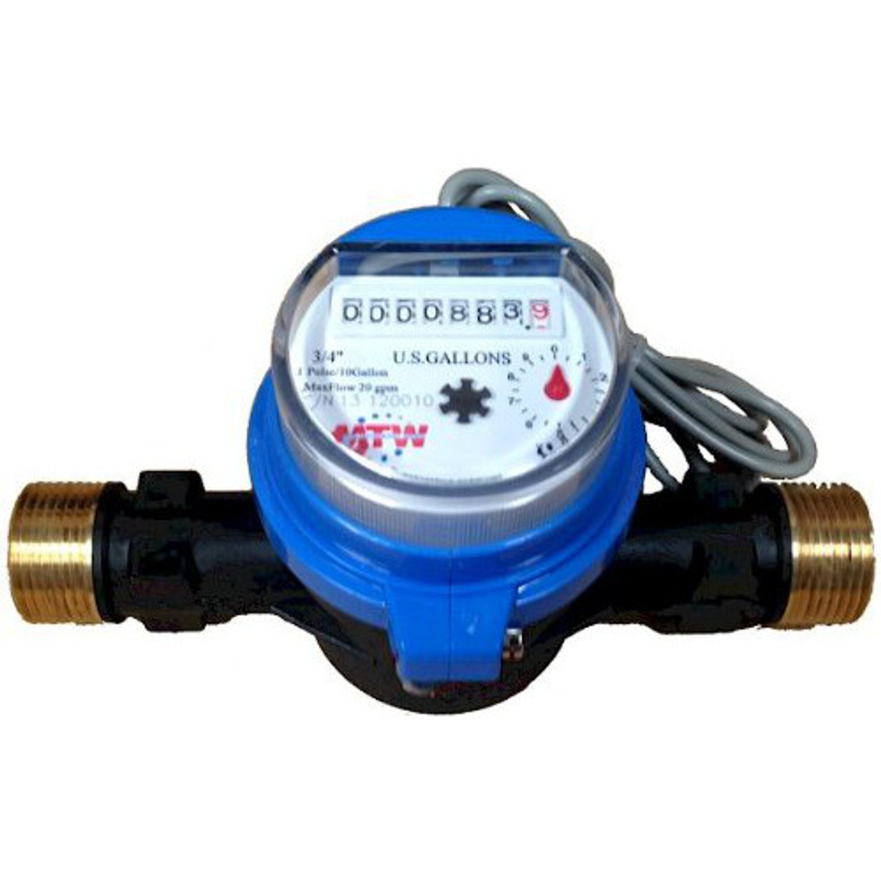 Buy MTW Polymer Cold Water Meter Online - 3/4