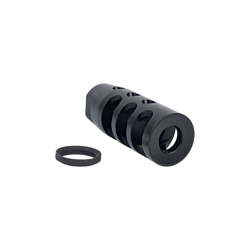 アウトドア卍！ 5/8 x 32 Competition Muzzle Brake - Black