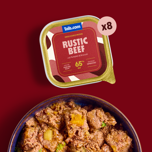 Premium Beef with Pumpkin and Broccoli - 8 x 300g