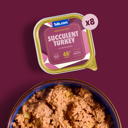 Premium Turkey with Swede and Apple - 8 x 300g