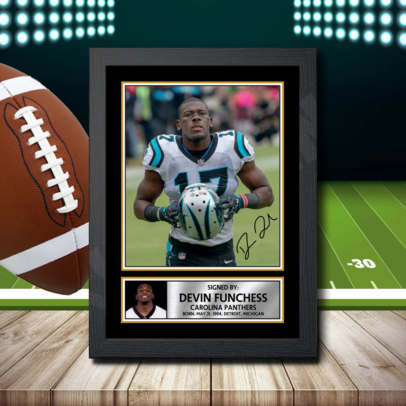 devin funchess autograph
