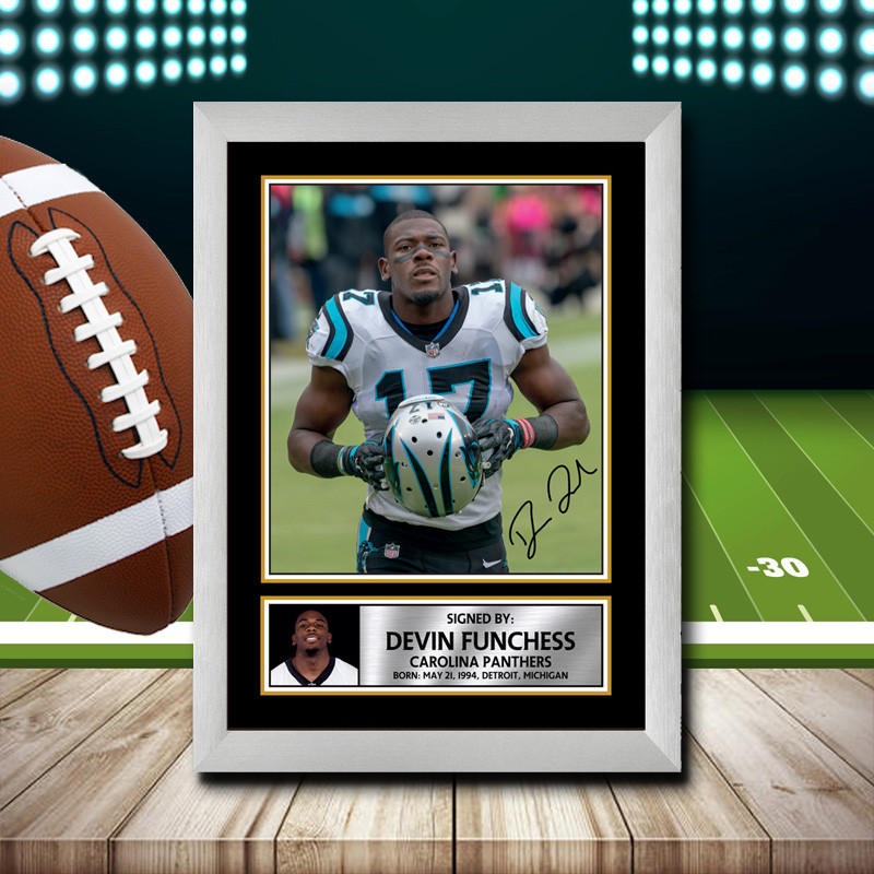 devin funchess autograph