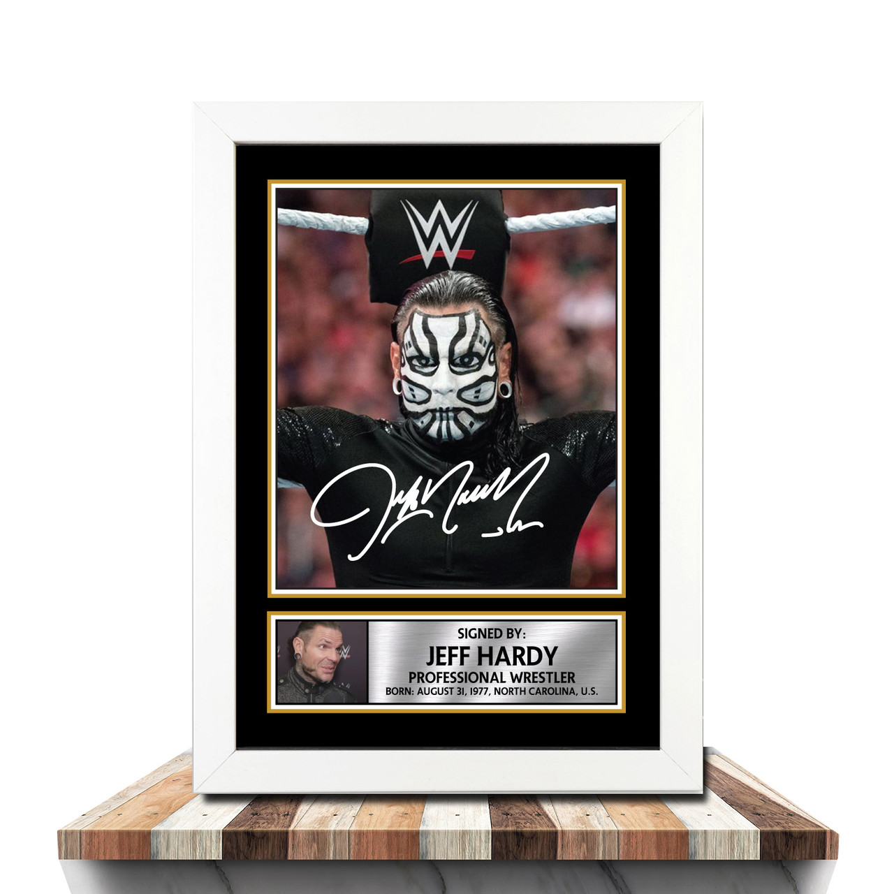 （The Hardys） autograph Jeff Hardy M1015 Wrestling Autographed Poster Print Photo